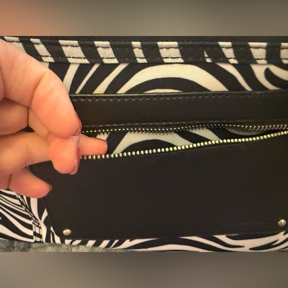 Calpak Zebra Print Carry-On Bag - Picture 5 of 16